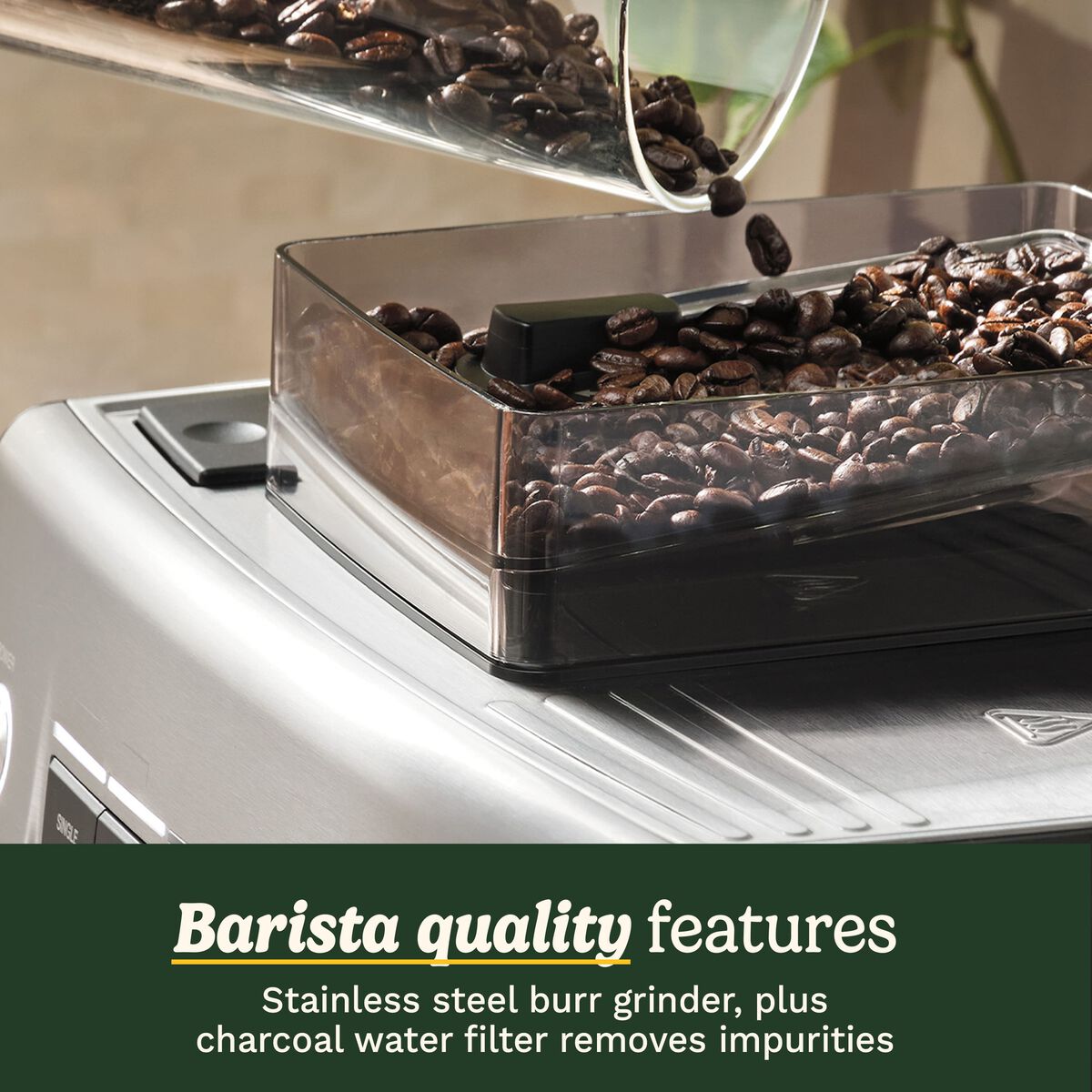 Cuisinart Grind, Tamp and Brew Espresso Machine