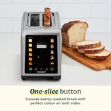 Cuisinart SimpliTouch XL Colour Touchscreen 2-Slice Toaster