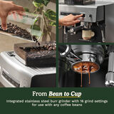 Cuisinart Grind, Tamp and Brew Espresso Machine