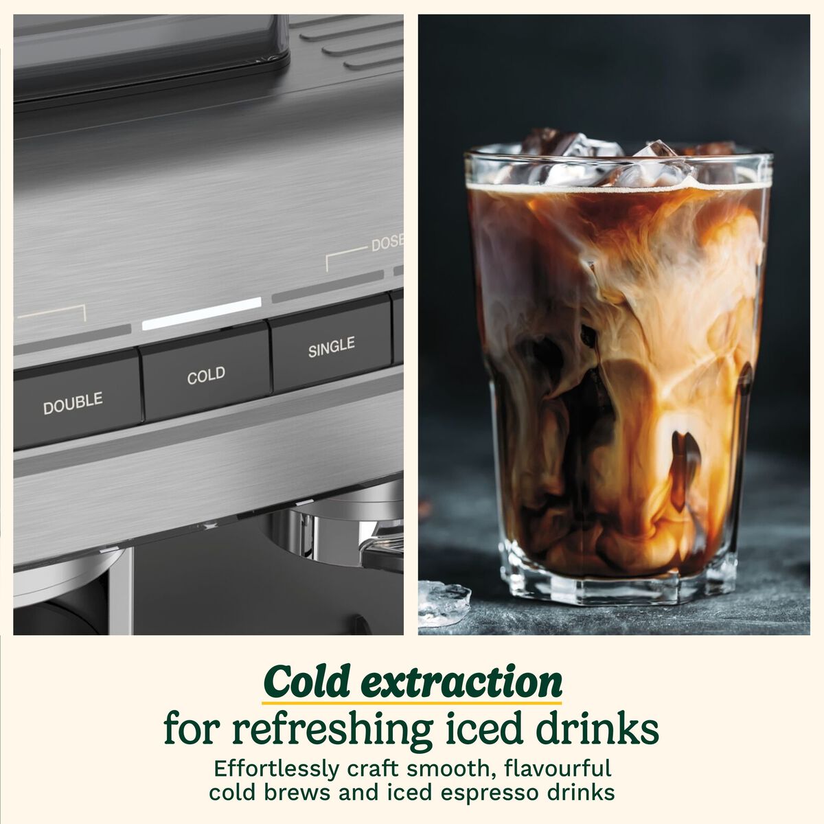 Cuisinart Grind, Tamp and Brew Espresso Machine