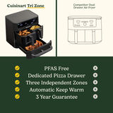 Cuisinart Tri Zone 13.6L Air Fryer & Oven, , small 7