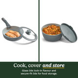Cuisinart ClickSmart 18pcs Non-Stick Detachable Handle Cookware, , small 8
