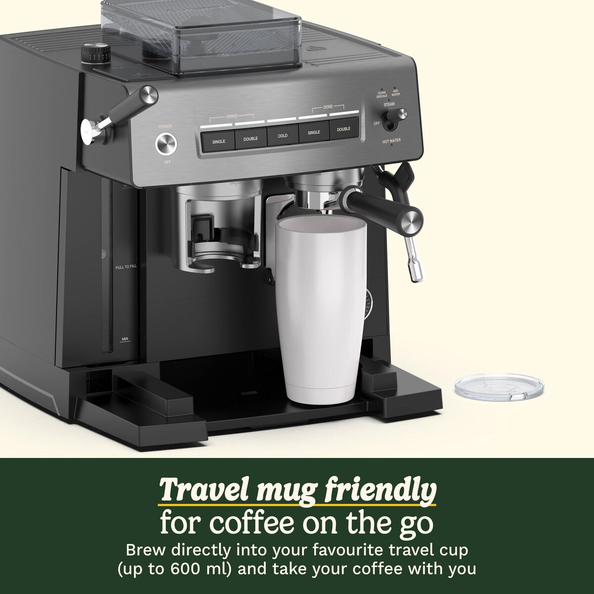 Cuisinart Grind, Tamp and Brew Espresso Machine