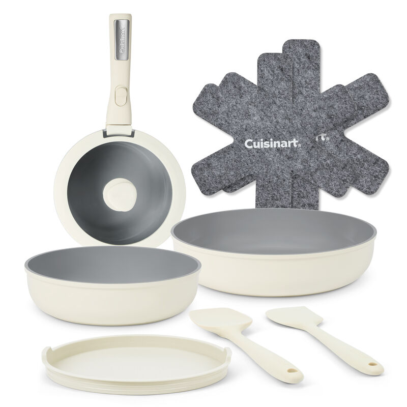 Cuisinart ClickSmart 10pc Non-Stick Detachable Handle Cookware, , medium