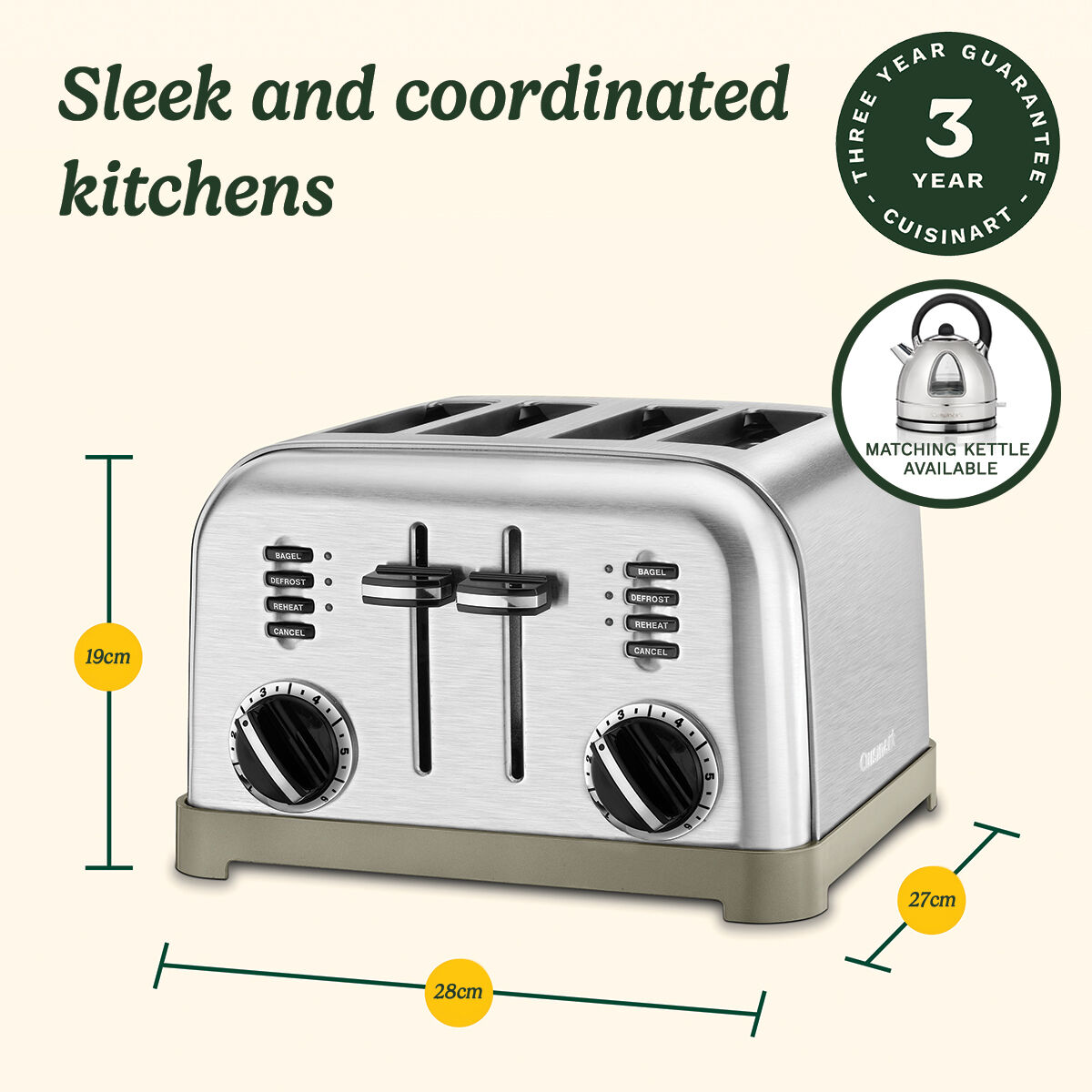 Cuisinart 4 Slice Toaster