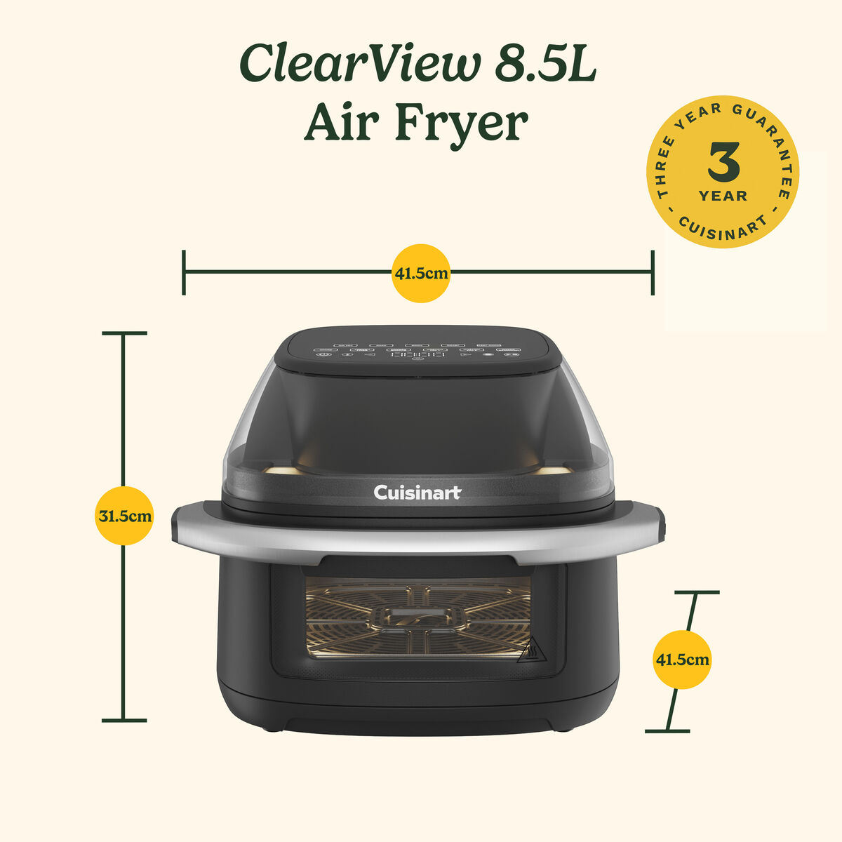Cuisinart ClearView 9 in 1 Air Fryer, , large 9