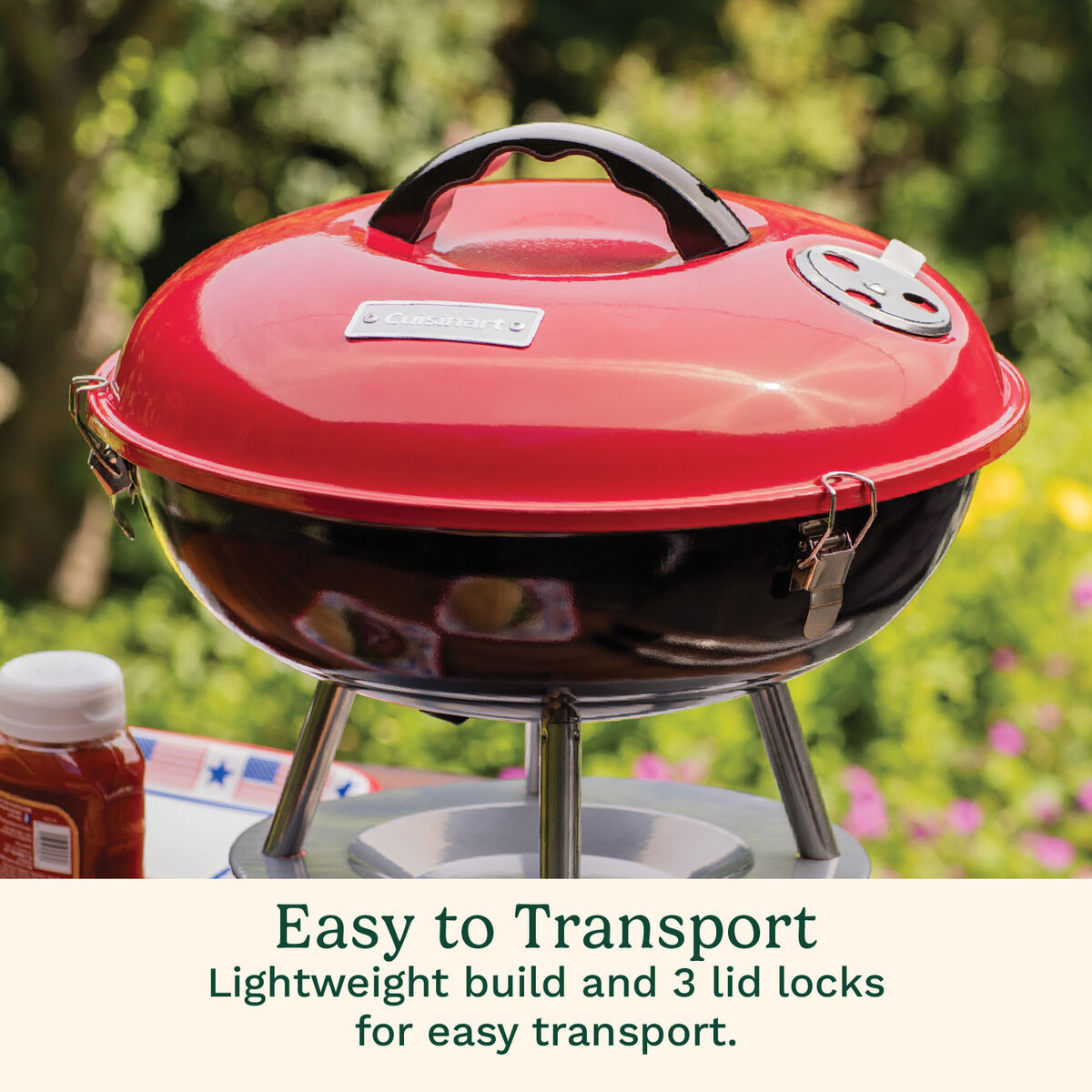 Cuisinart Portable Charcoal Grill - 35cm /14"