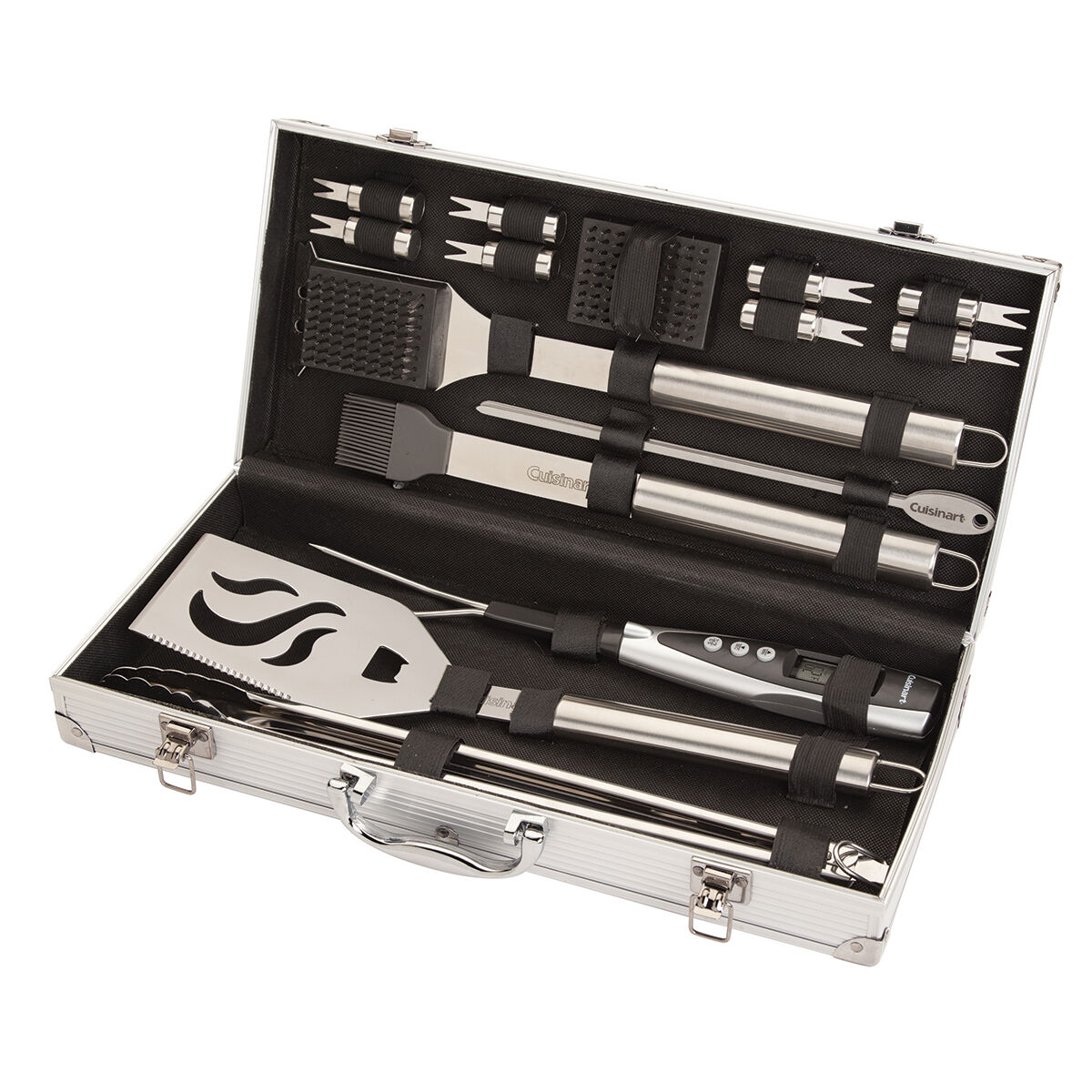 Cuisinart クイジナート20点　Deluxe グリルセット BBQ 20 Piece Deluxe Stainless-Steel Grill Tool Set | CGS5020EU | Cuisinart