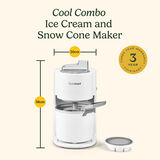 Cuisinart Cool Combo Snow Cone & Ice Cream Maker 1.4L, , small 9