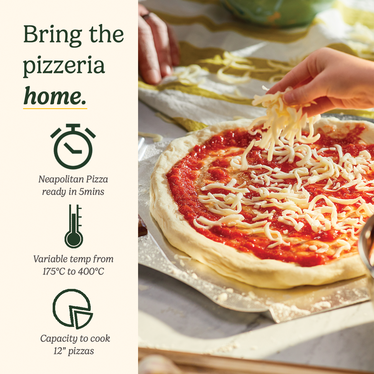 Indoor Pizza Oven CPZ120U Cuisinart