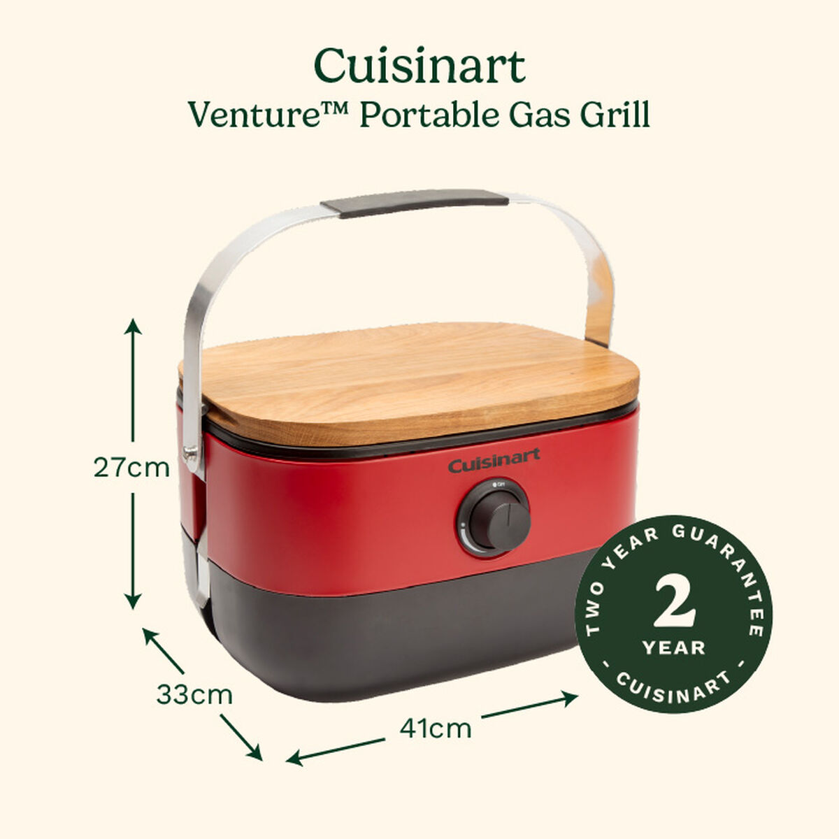 Cuisinart Venture Portable Gas BBQ, , large 5