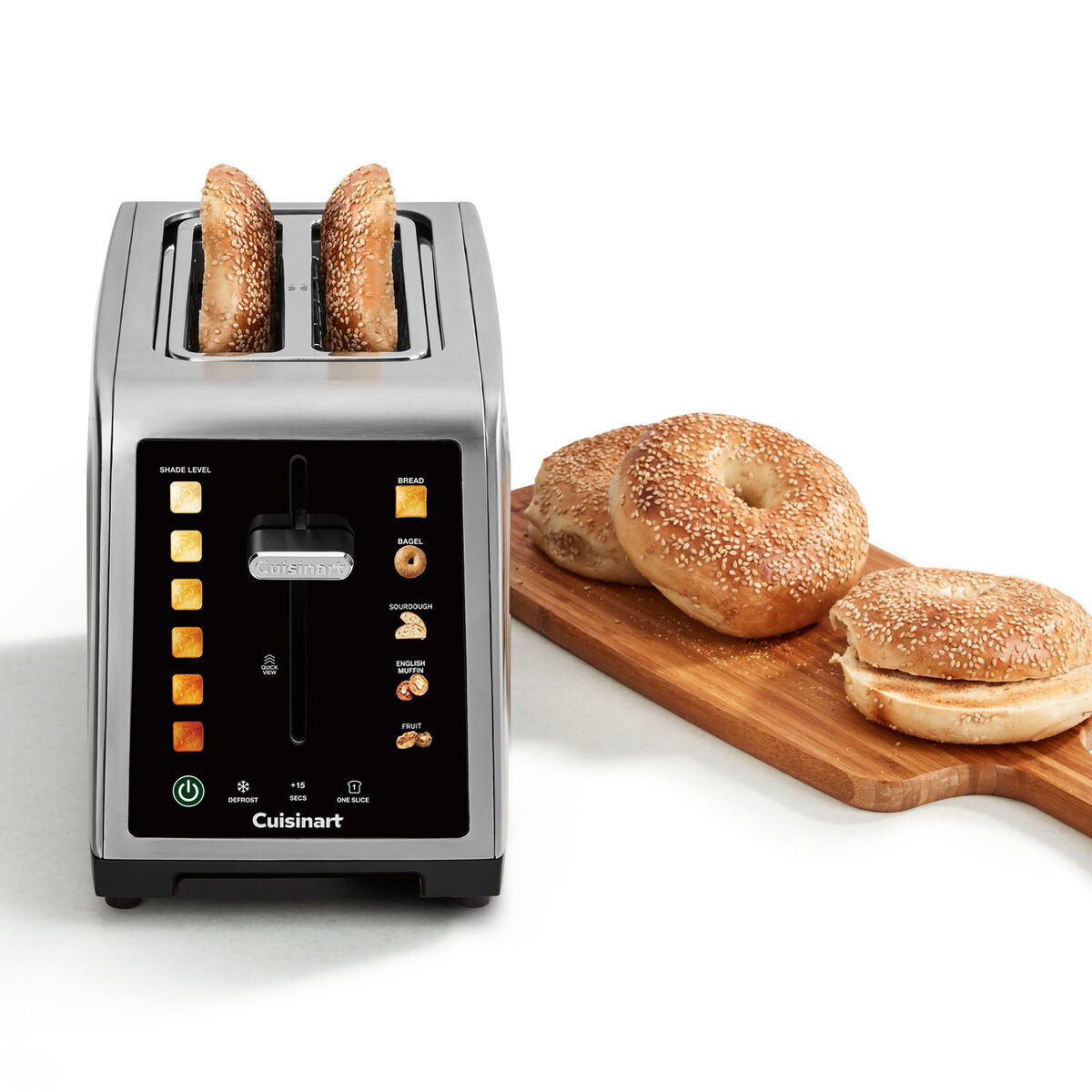 Cuisinart SimpliTouch XL Colour Touchscreen 2-Slice Toaster