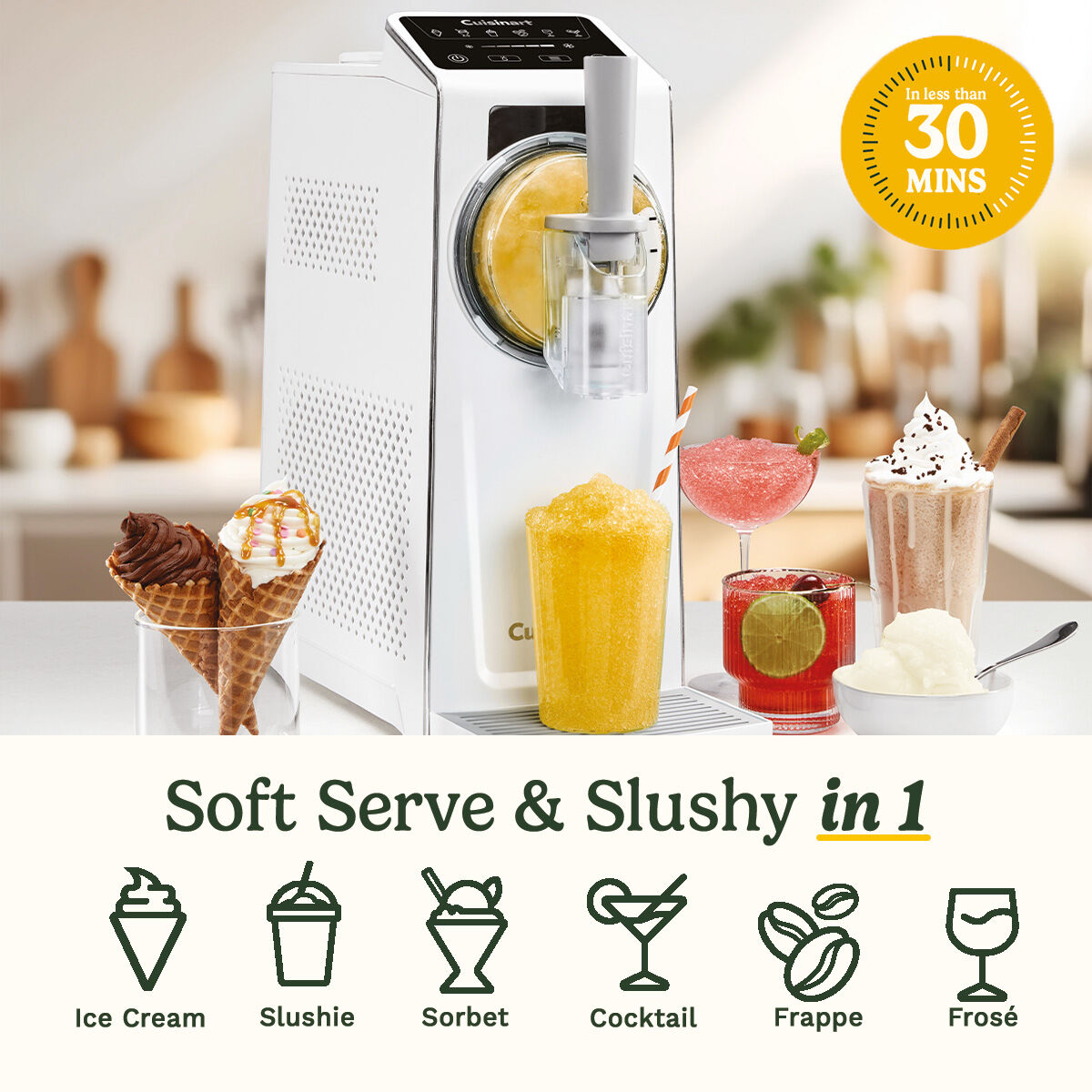 Cuisinart Frost Fusion - Frozen Drinks and Soft Serve in 1