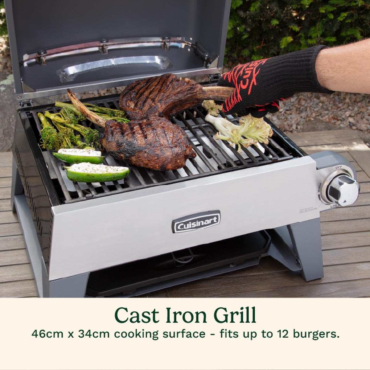 Cuisinart 3-in-1 BBQ, Grill and Pizza Oven