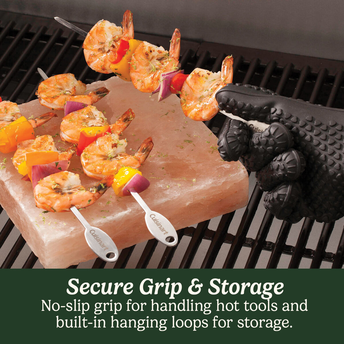 Cuisinart Heat Resistant Silicone BBQ Gloves