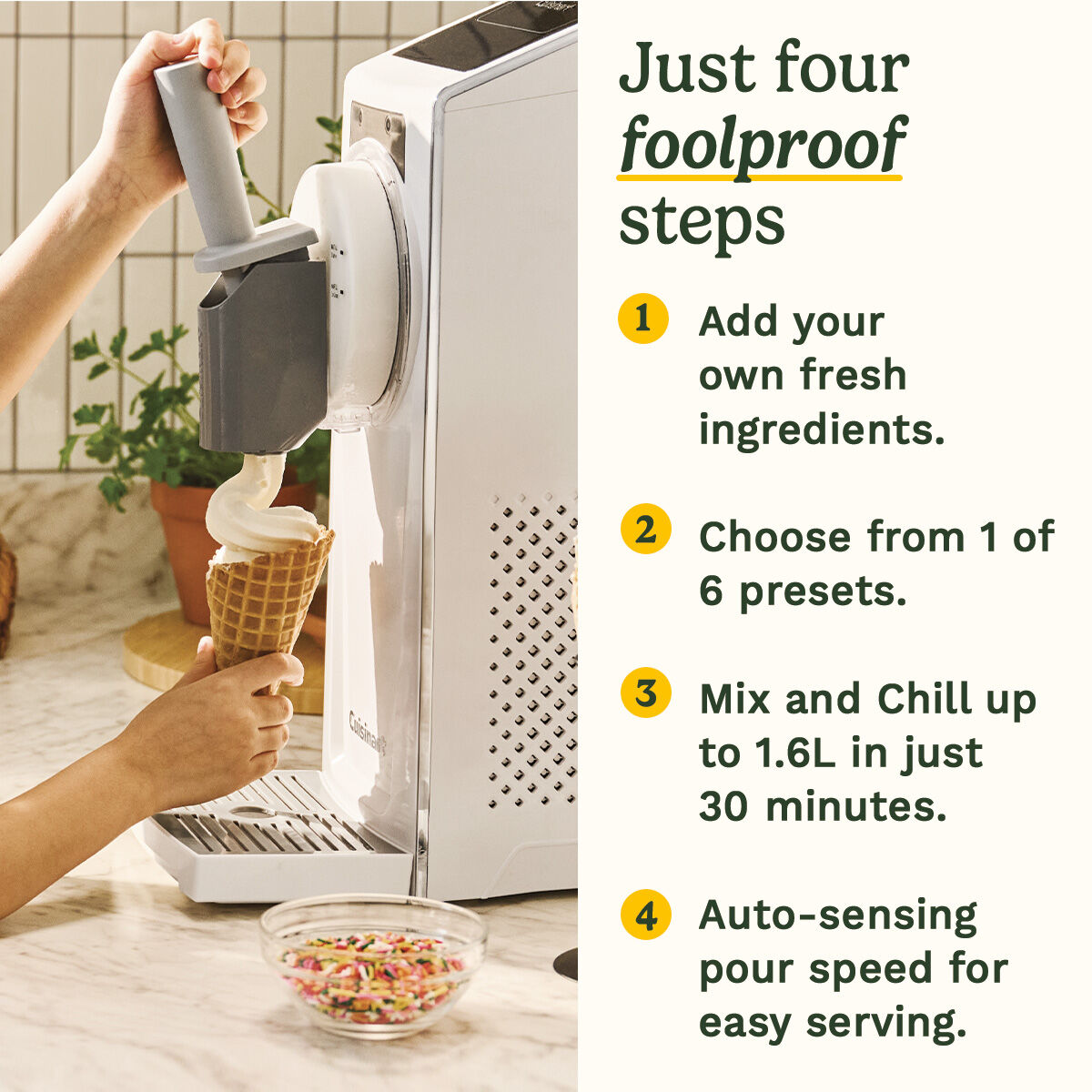 Cuisinart Frost Fusion - Frozen Drinks and Soft Serve in 1