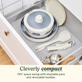 Cuisinart ClickSmart 10pc Non-Stick Detachable Handle Cookware, , small 5
