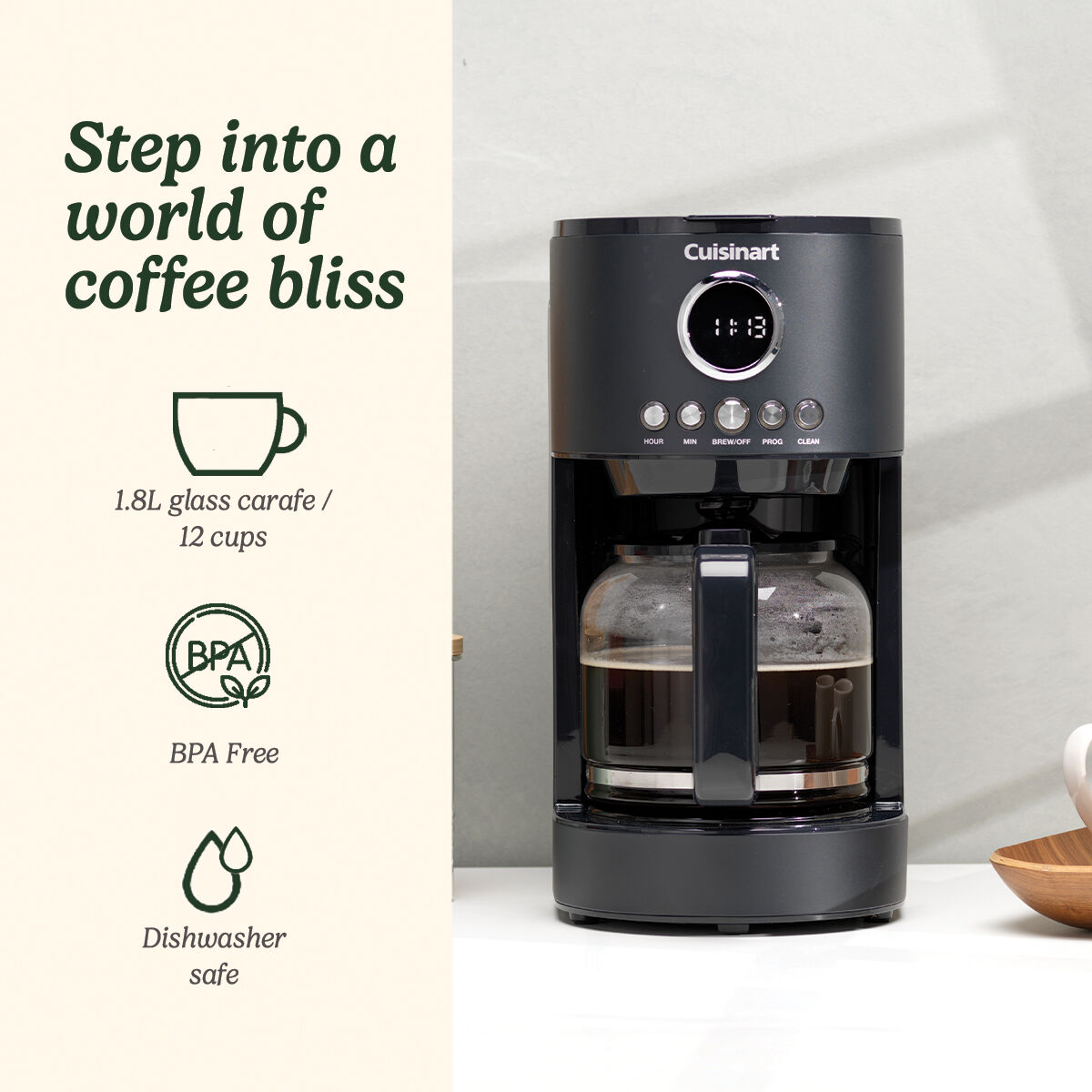 Cuisinart Drip Filter Coffee Maker DCC780U Cuisinart