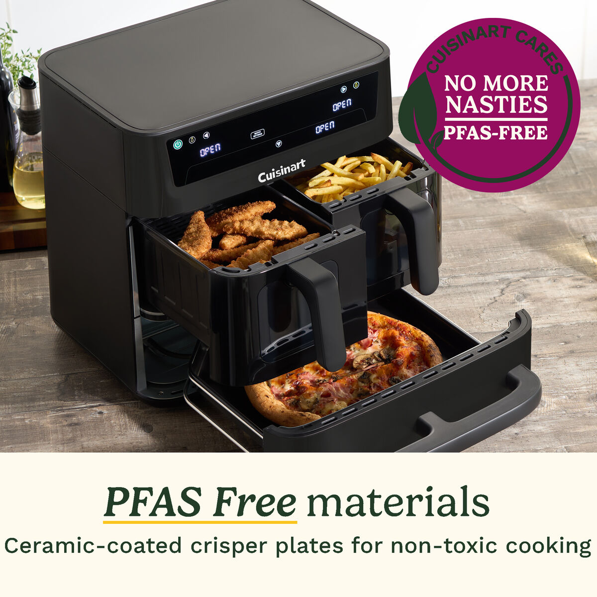 Cuisinart Tri Zone 13.6L Air Fryer & Oven, , large 3