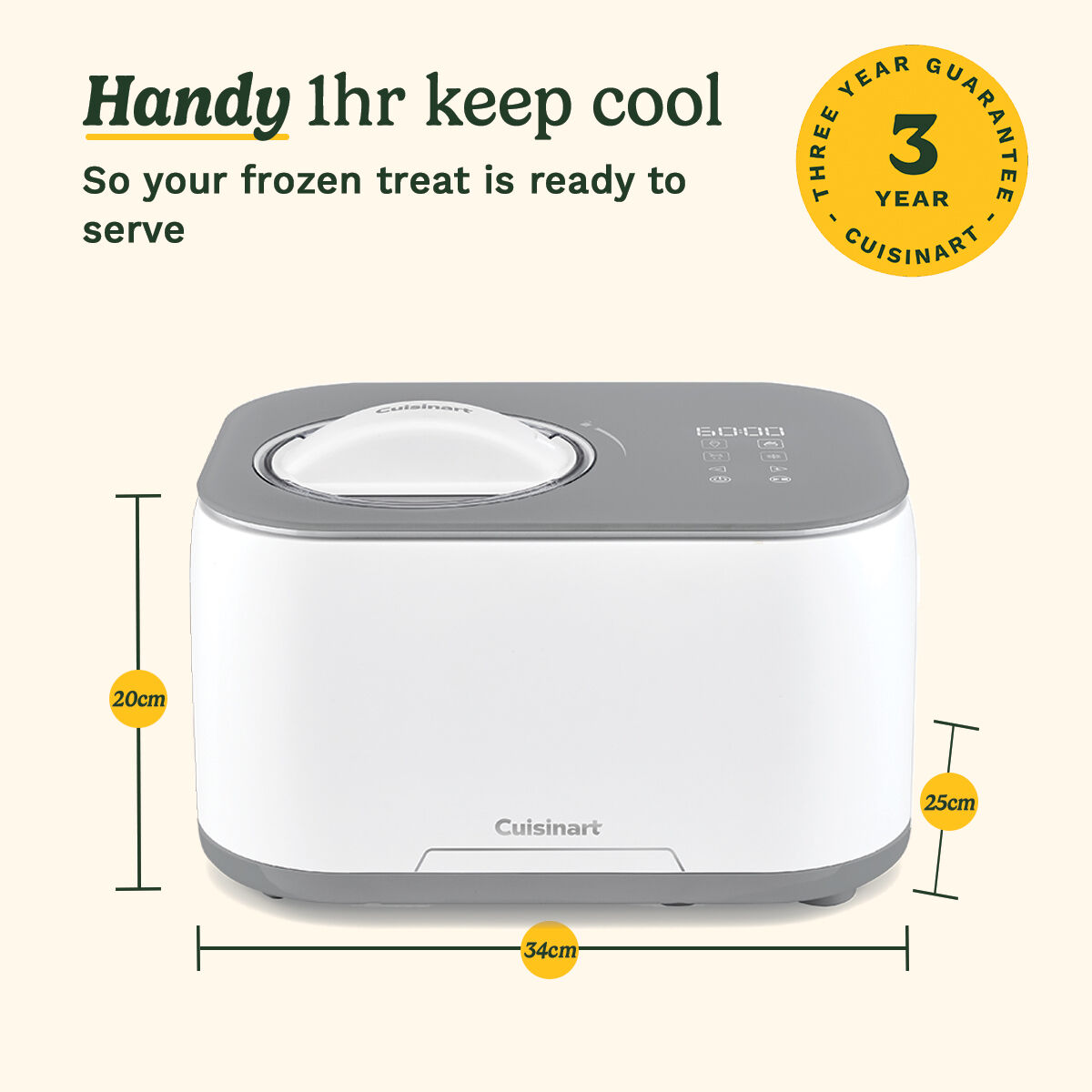 Cuisinart Freeze Ease Ice Cream Maker