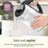 Cuisinart 1.7L Glass Kettle with Variable Temperature Control