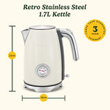 Cuisinart Retro Stainless Steel 1.7L Kettle, , small 8