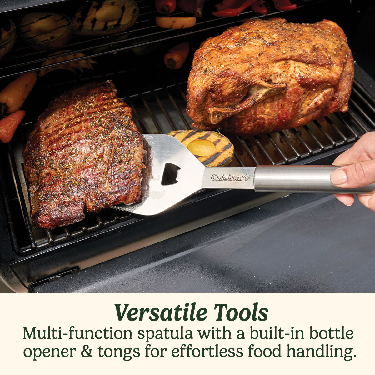 20 Piece Deluxe Stainless-Steel Grill Tool Set | CGS5020EU | Cuisinart