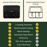 Cuisinart AirTwin XXL Dual-Zone Air Fryer
