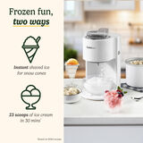 Cuisinart Cool Combo Snow Cone & Ice Cream Maker 1.4L, , small 2