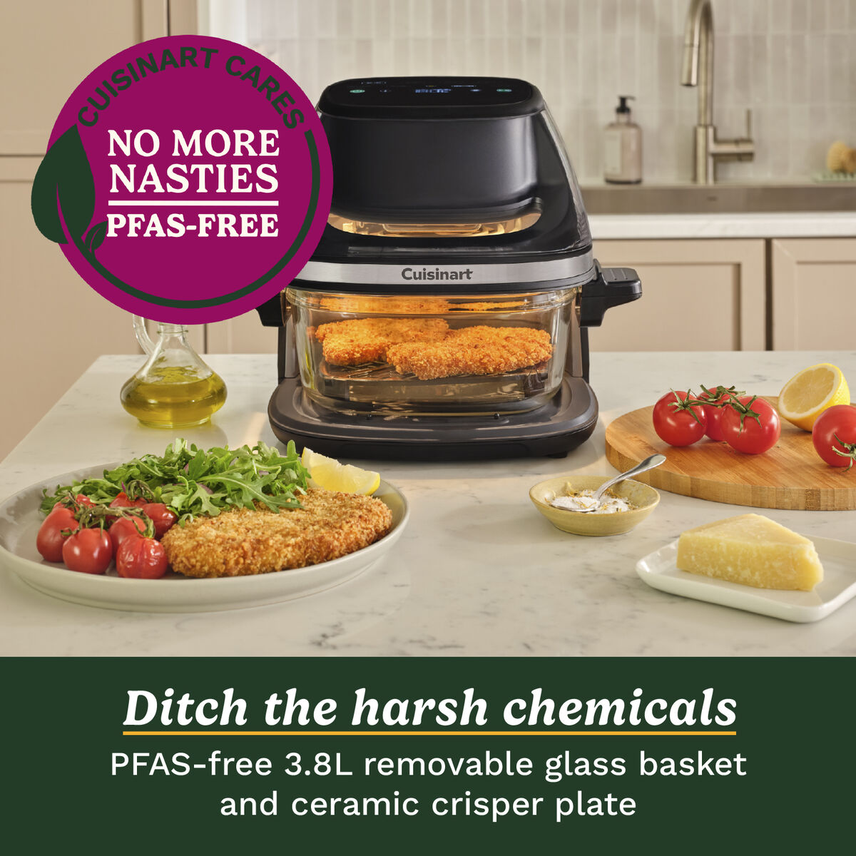 Cuisinart ClearView Glass 3.8L Air Fryer, , large 6