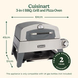 Cuisinart 3-in-1 BBQ, Grill and Pizza Oven