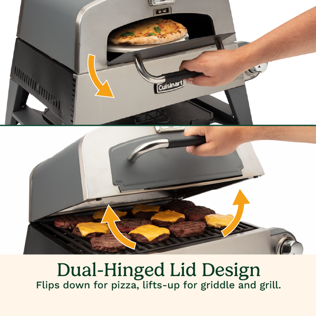Cuisinart 3-in-1 BBQ, Grill and Pizza Oven