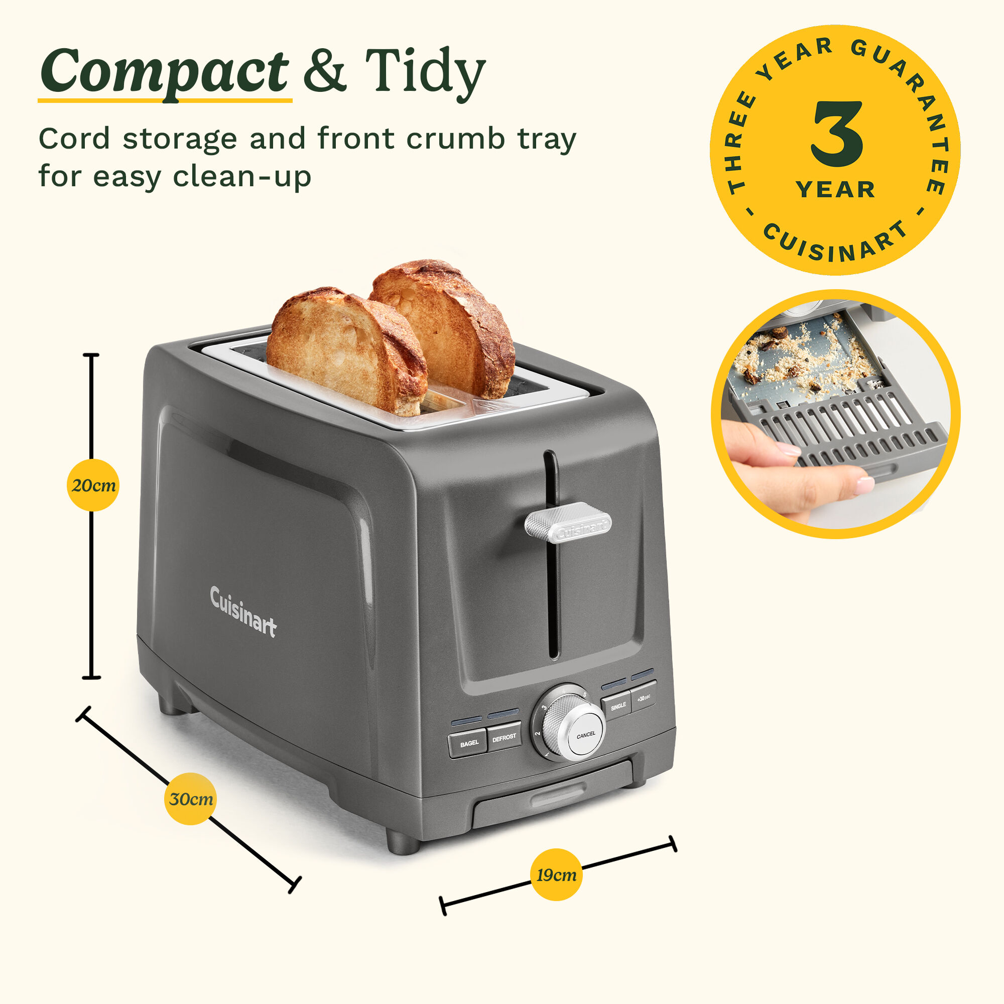 Core Collection 2-Slice Toaster | CPT1600U | Cuisinart