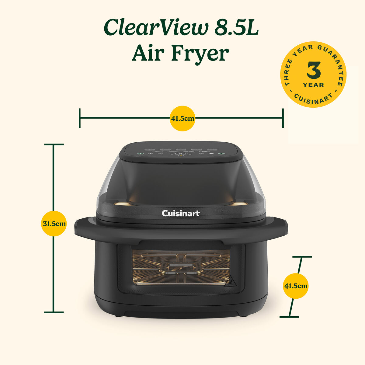 Cuisinart ClearView 8 in 1 Air Fryer, , large 9