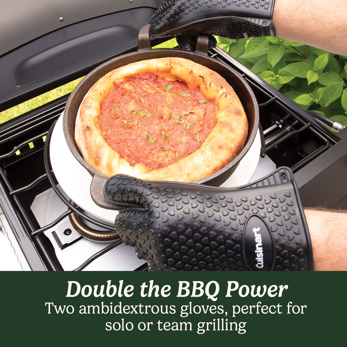 Cuisinart Heat Resistant Silicone BBQ Gloves