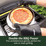 Cuisinart Heat Resistant Silicone BBQ Gloves