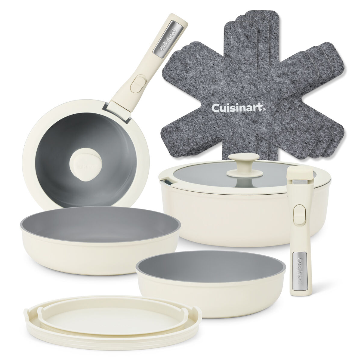 Cuisinart ClickSmart Non-Stick Detachable Handle Cookware