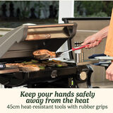 Cuisinart 3 Piece Grilling Tool Set, Black, small 4