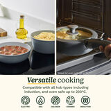 Cuisinart ClickSmart 18pcs Non-Stick Detachable Handle Cookware, , small 7