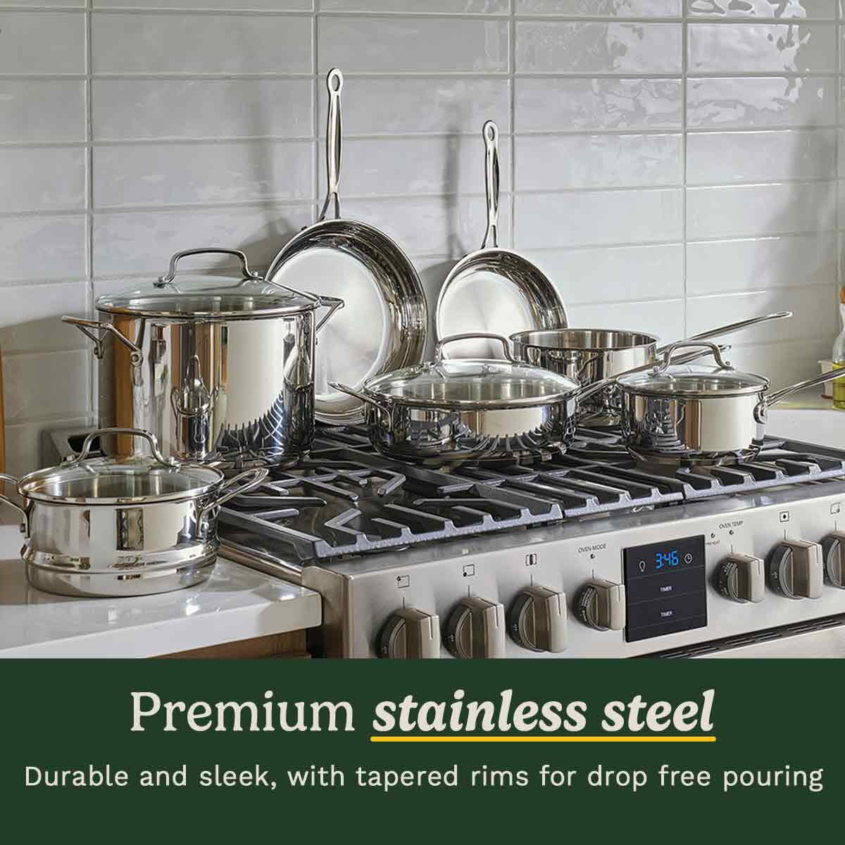 Cuisinart® Chef’s Classic™ Stainless Steel Cookware Set