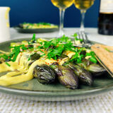 Hollandaise Sauce with Asparagus-1