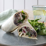 Grilled Halloumi & Red Chicory Wraps-1