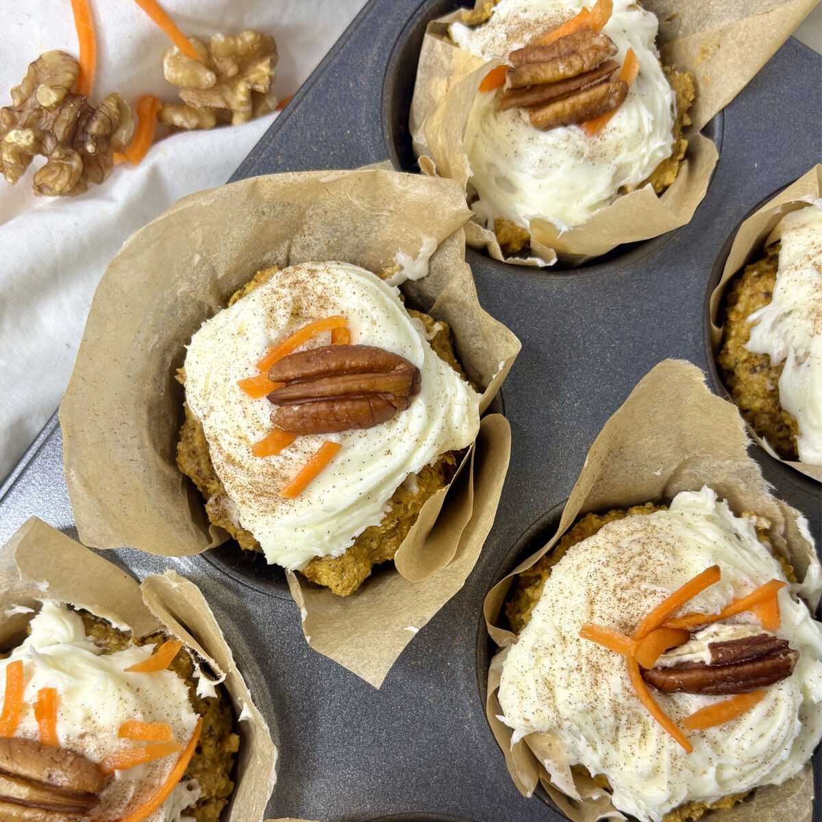 Healthy Carrot Cake Muffins-1