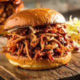 Pulled BBQ Chicken & Bacon Buns-1