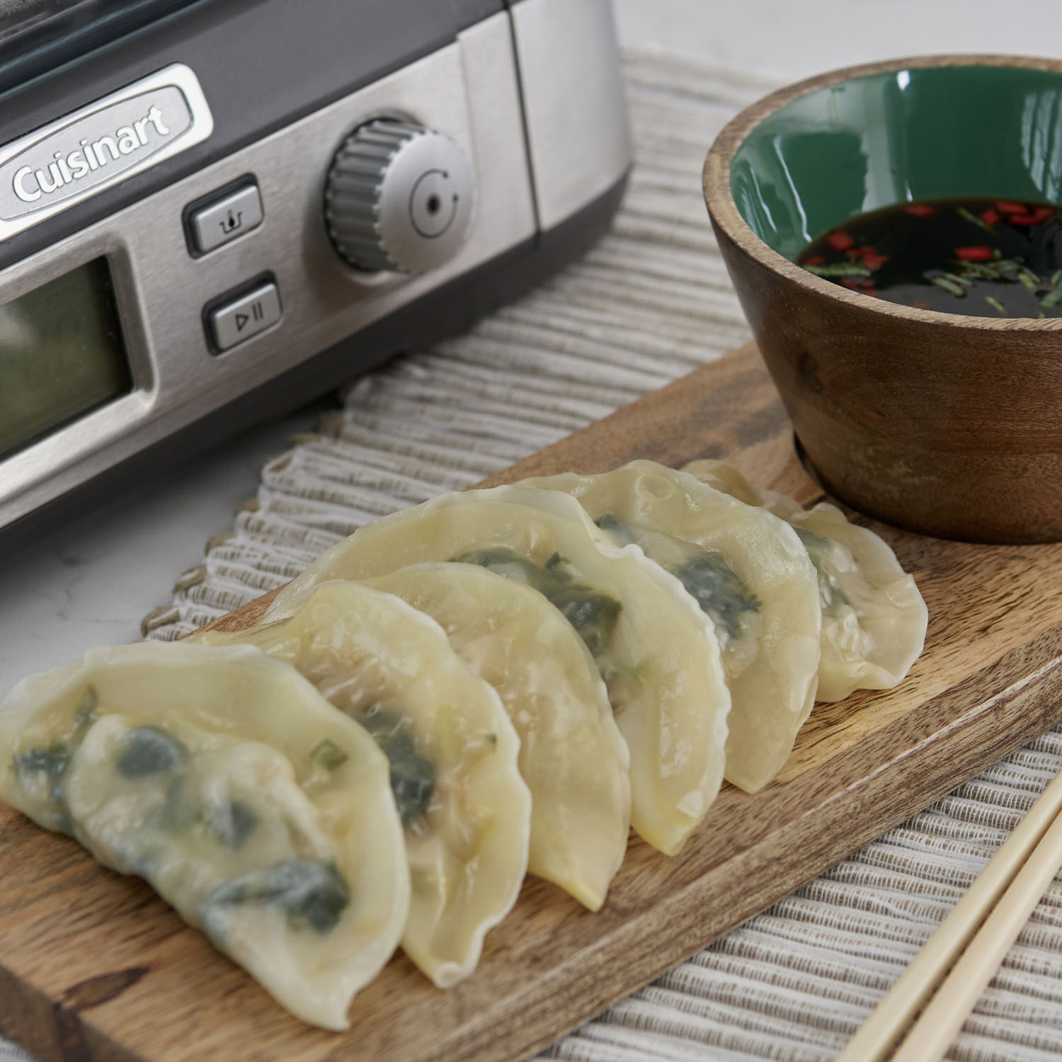 Prawn & Chestnut Dumplings