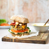 Fiery Vegan Burgers-1