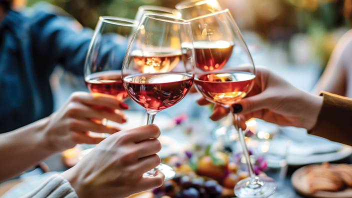 Glasses of Wine