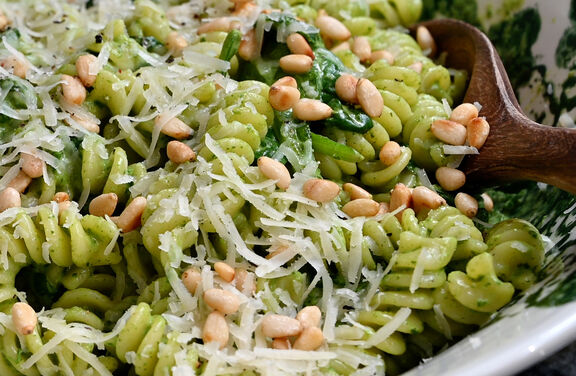 Spinach & Mascarpone Pasta