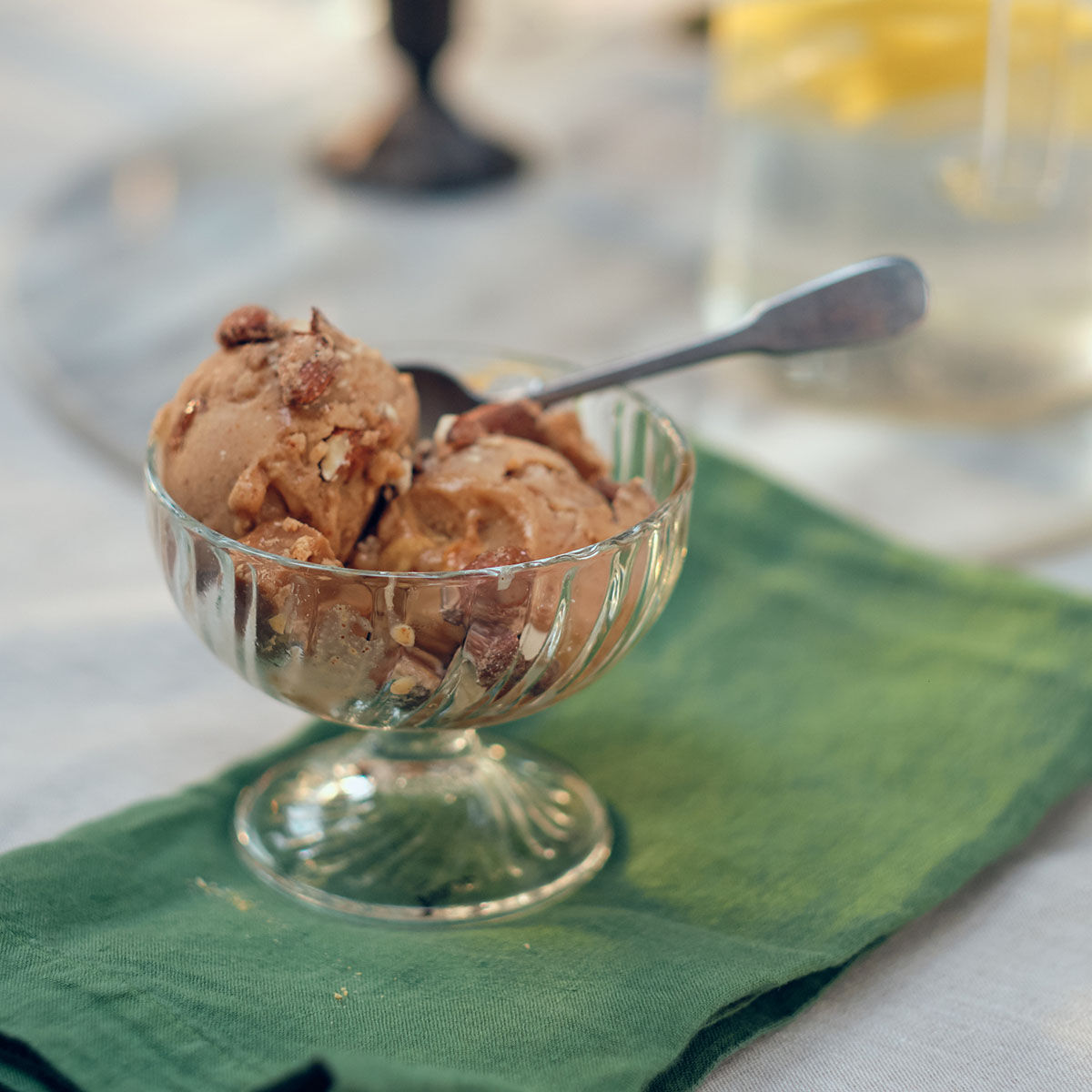 Almond Fudge Ice Cream