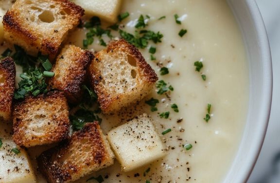 Parsnip & Apple Soup